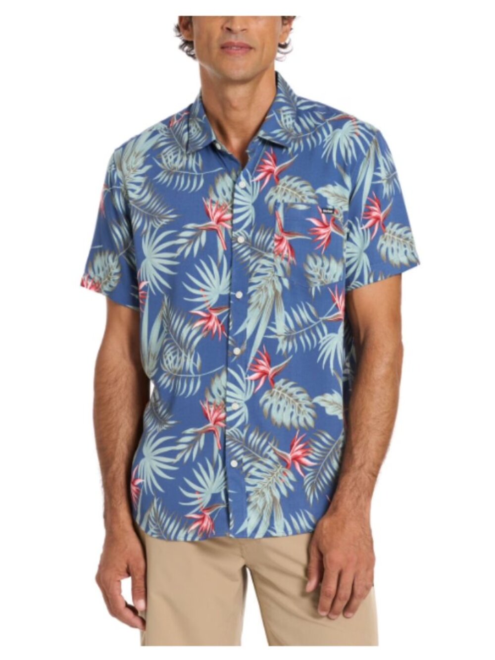 Hurley Men's Boardwalk Button-Up Shirt